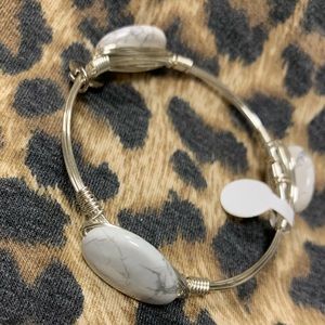 Bourbon and bowties bangle bracelet